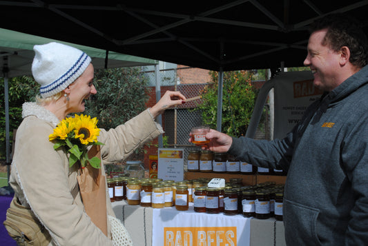 What new stalls are at Melbourne Farmers' Market?