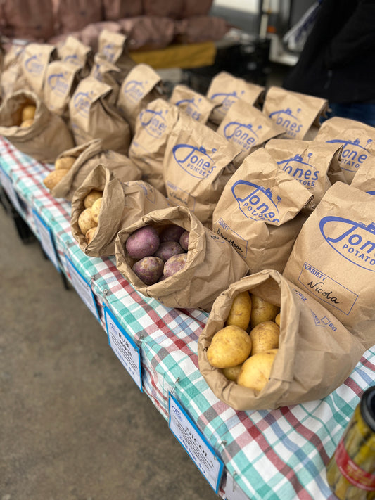 Goodbye Jones Potatoes! Here's how we're storing our last Jones Potatoes haul